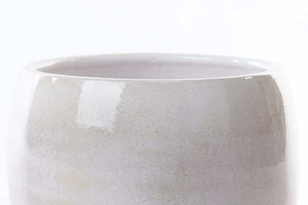 Lester 20/18 osłonka szkliwiona szara ceramiczna połysk