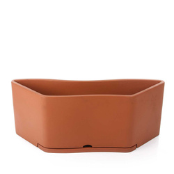 ONDA donica trapez 115x45/45 terakota