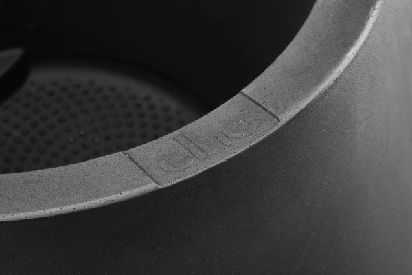 June Split Low 46/42 niska czarna osłonka designerska