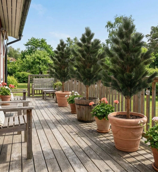 Sztuczna Sosna Pinus XL 130 cm UV