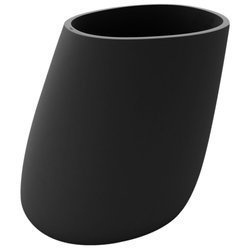 STONE VONDOM 140x105x140 grafitowa designerska duża donica kamień