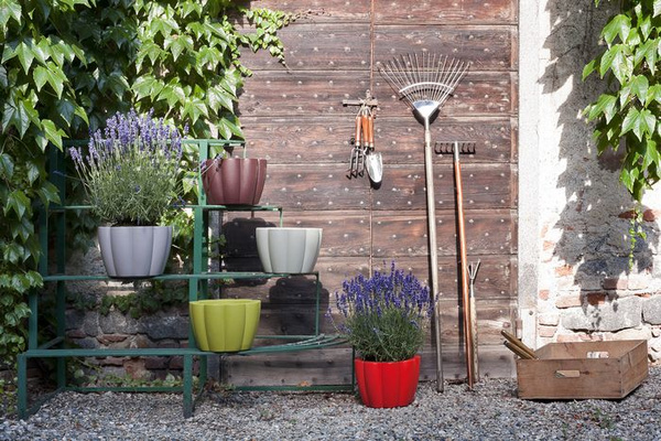 UNIFIORE 30/20 designerska doniczka zielona