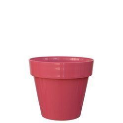 MITU XL 30 doniczka z rantem brzoskwiniowa czerwień