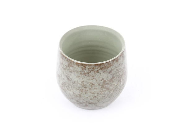 OLIVER 19/17 doniczka ceramiczna szkliwiona zielona