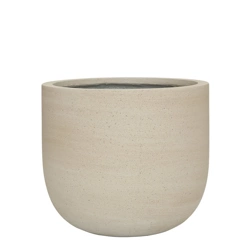 Cody M 30/27 beżowa donica z kamienia beige washed