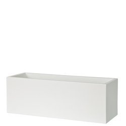 MINI KUBE CASETTA 50x18/18 doniczka prostokątna niska biała