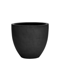 Jesslyn S 50/44 czarna kamienna donica