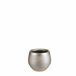 DOURO 18/15 cm złota osłonka kula ceramiczna