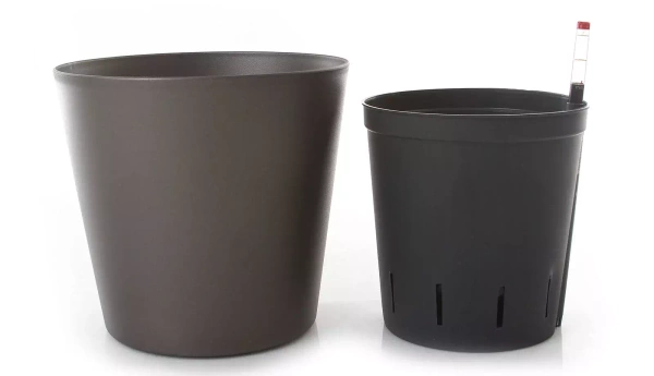 Zestaw do hydroponiki 18/19 w antracytowej osłonce Flori 24/22