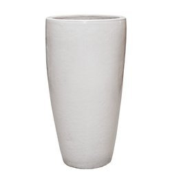 WHITE Partner 46/90 duża betonowa donica biała