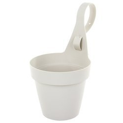 MyMood 18 doniczka wisząca białoszara regulowana