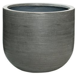 Cody L 42/37 kamienna donica ciemnoszara prążkowana