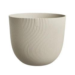 Sereh Round Elho 40 beżowa osłonka do salonu mushroom beige