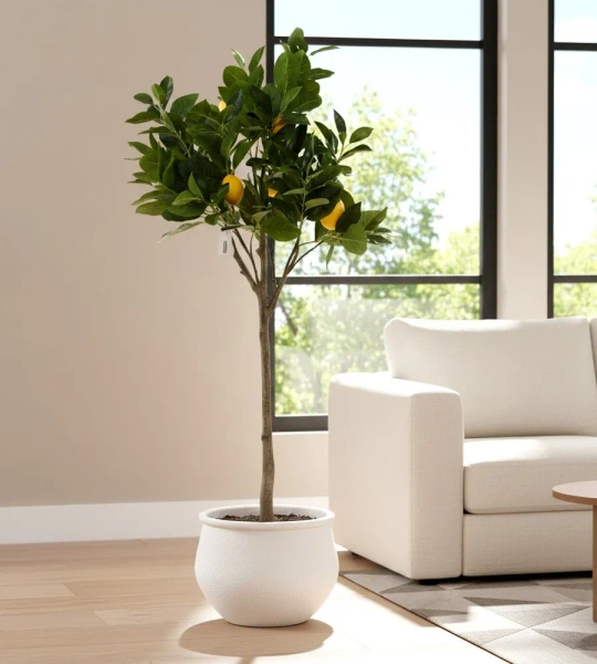 Sztuczne drzewko cytrynowe 120 cm