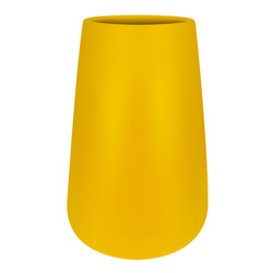 Pure Cone High 55/84 wysoka donica żółta Elho