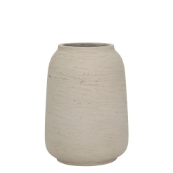 Mahir L 20/28 wazon w stylu wabi-sabi szary