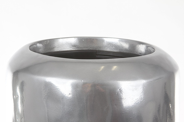 LOFT NEW 32/120 smukła wysoka donica połysk lustra wkład samonawadniający