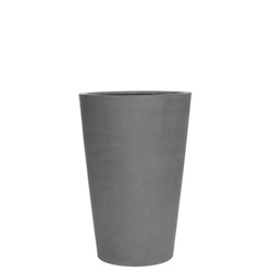 Belle L 60/90 wysoka donica kamienna szara