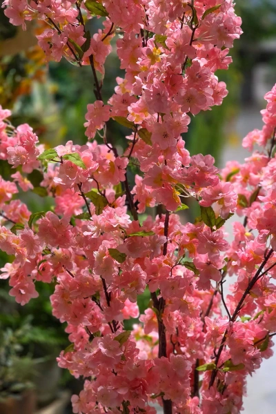 Sztuczne drzewko Wiśnia japońska 175 cm różowa