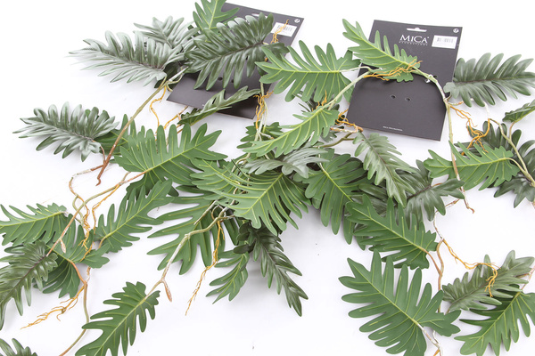 Sztuczny Filodendron selloum wiszący pnącze 115 cm