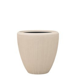 POLYSTONE COUPLE 40/40 donica naturalna kremowa