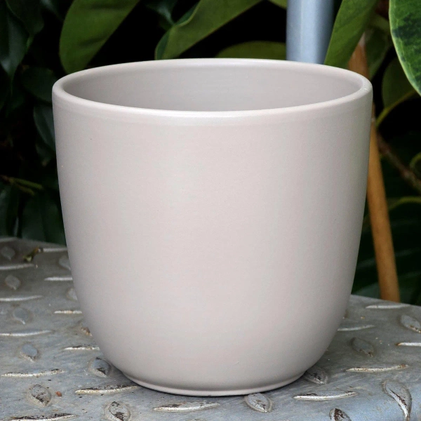 Tusca 13/13 osłonka ceramiczna matowa taupe