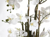 Sztuczny wysoki storczyk Phalenopsis 160 cm biały w ozdobnej donicy