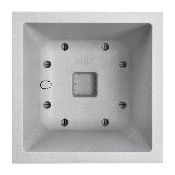 VIVO NEXT SQUARE 40x40/40 donica kwadratowa popielata