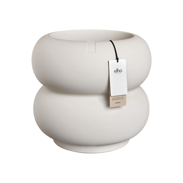 Amber Roll Low 43/40 designerska donica biała