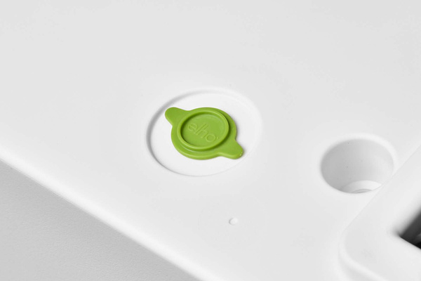 Vivo Next Long 80x40/40 donica prostokątna biała na kółkach