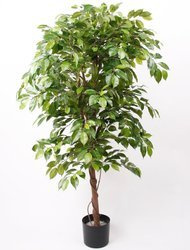 Sztuczny Fikus Vine Deluxe 140 cm 1620 liści drewniany pień