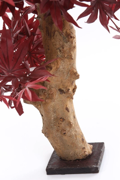 Sztuczny Klon Bonsai 60 cm burgundy
