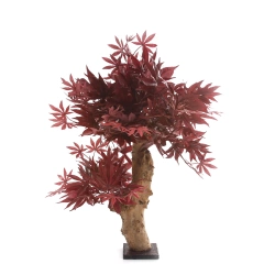 Sztuczny Klon Bonsai 60 cm burgundy