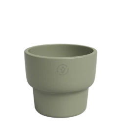 Echo High 16/14 oliwkowa osłonka ceramiczna na nóżce