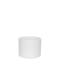 ERA 10/9 doniczka cylinder ceramiczna jasnoszara