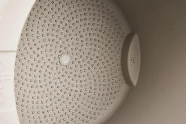 June Split Low 46/42 beżowa niska osłonka designerska balanced beige