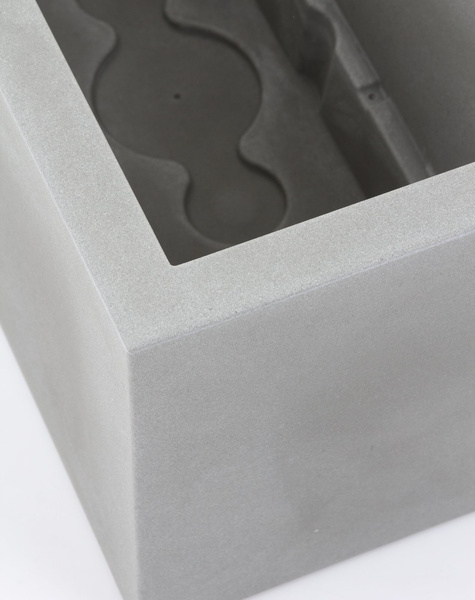 KUBE CASETTA 100x40/40 donica prostokątna niska cementowa