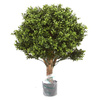 Sztuczny bukszpan kula na pniu 50 cm