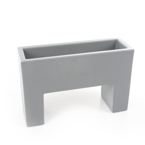 MURO NANO 25x8/16 designerska doniczka prostokątna stalowa