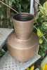 Porto Vase 29/45 wazon ceramiczny brązowy metallic