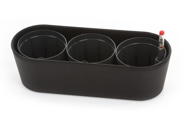 Zestaw do hydroponiki 9/7 osłonka podłużna Flori 27x10/8 czarna