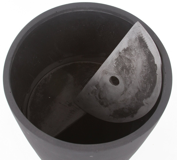 Dax L 37/80 wysoka naturalna donica zielona pine green