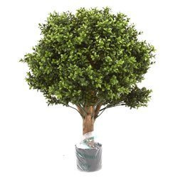 Sztuczny bukszpan kula na pniu 50 cm