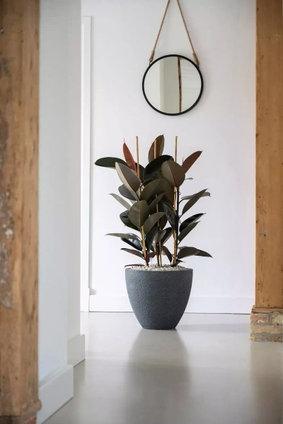 Jesslyn XS 42/36 granitowa donica midnight black