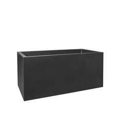 Vivo Next Long 60x30/30 czarna donica prostokątna na kółkach