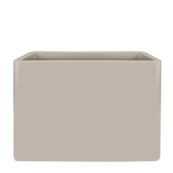 June Brick Divider 80 donica prostokątna wysoka beżowa balanced beige