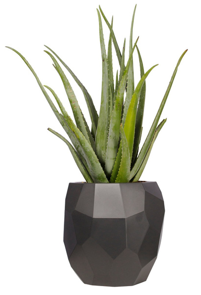 ELHO Pure Edge 40 grafitowa donica geometryczna