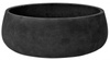 Eileen L 35/13 czarna misa kamienna do ogrodu / black washed