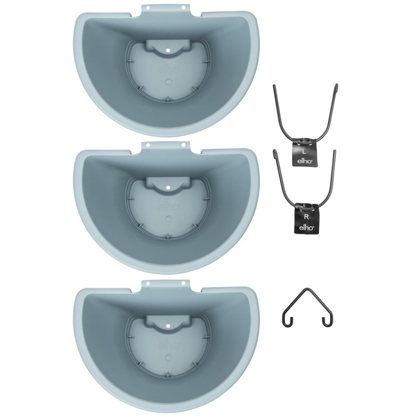Corsica Vertical Forest doniczki wertykalne niebieskie 3 sztuki