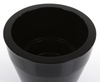 NISCAL 37/34 donica okrągła lakierowana czarna